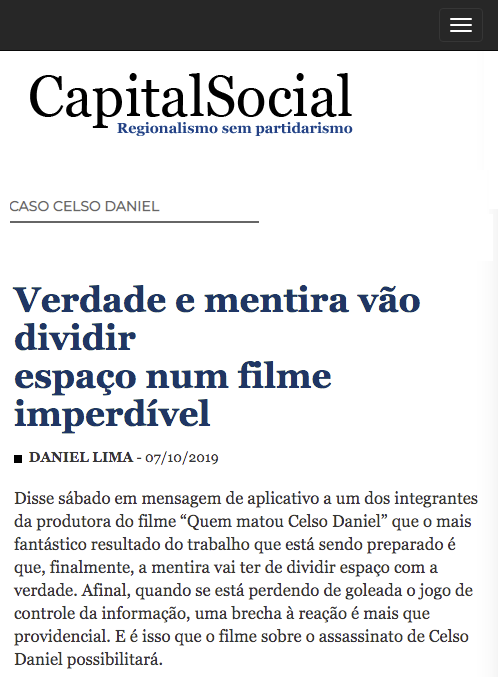 Verdade e mentira vão dividir espaço num filme imperdívei